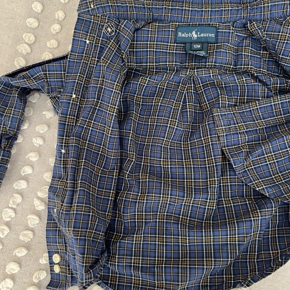 Ralph Lauren baby button up 12 months - Picture 3 of 3